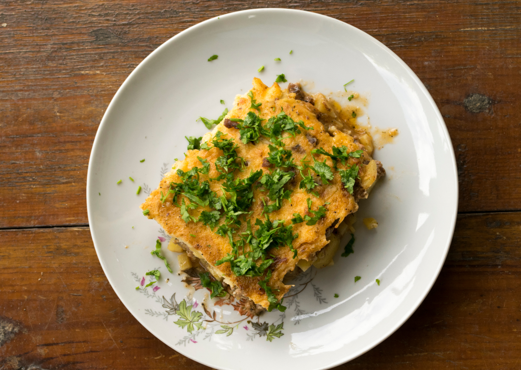Americans Fry the Eggplant And Greeks Build the Layers Smarter: How To Make Greek Moussaka 5 Greek Moussaka Layer
