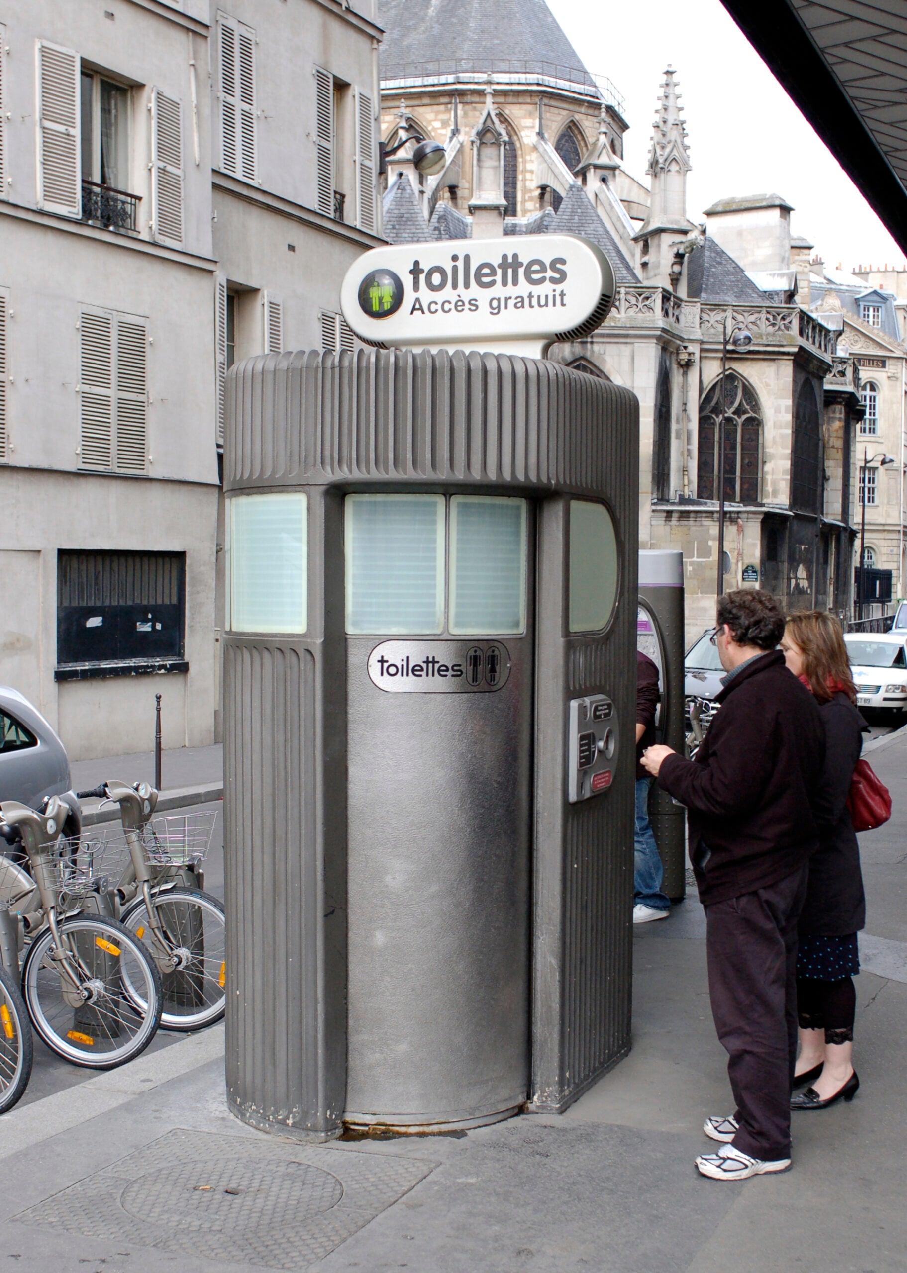Why French Public Toilets Cost Money and Americans Think It’s Robbery 3 Paris France Pay Toilet scaled