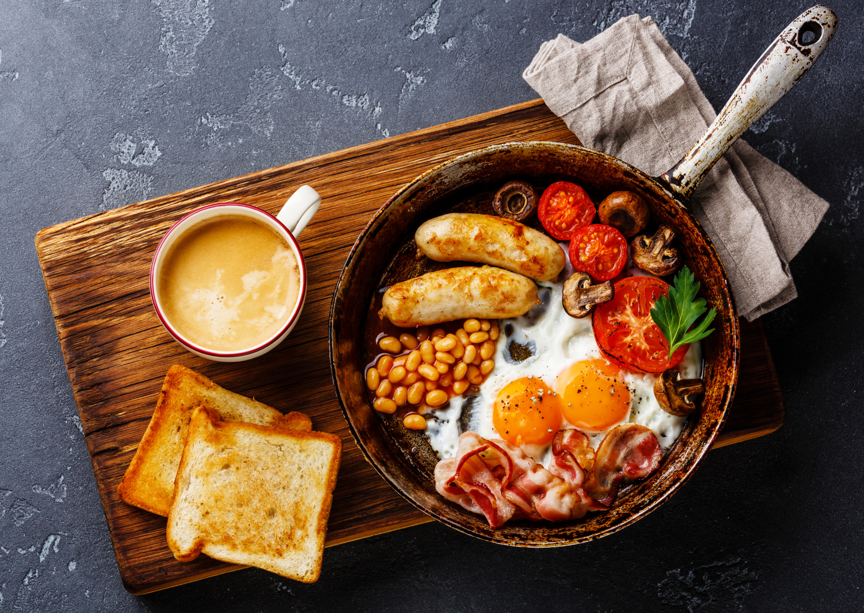 The Full English Breakfast Looks Unhealthy Until You Compare It With an American Breakfast 2 Proper English Breakfast 5