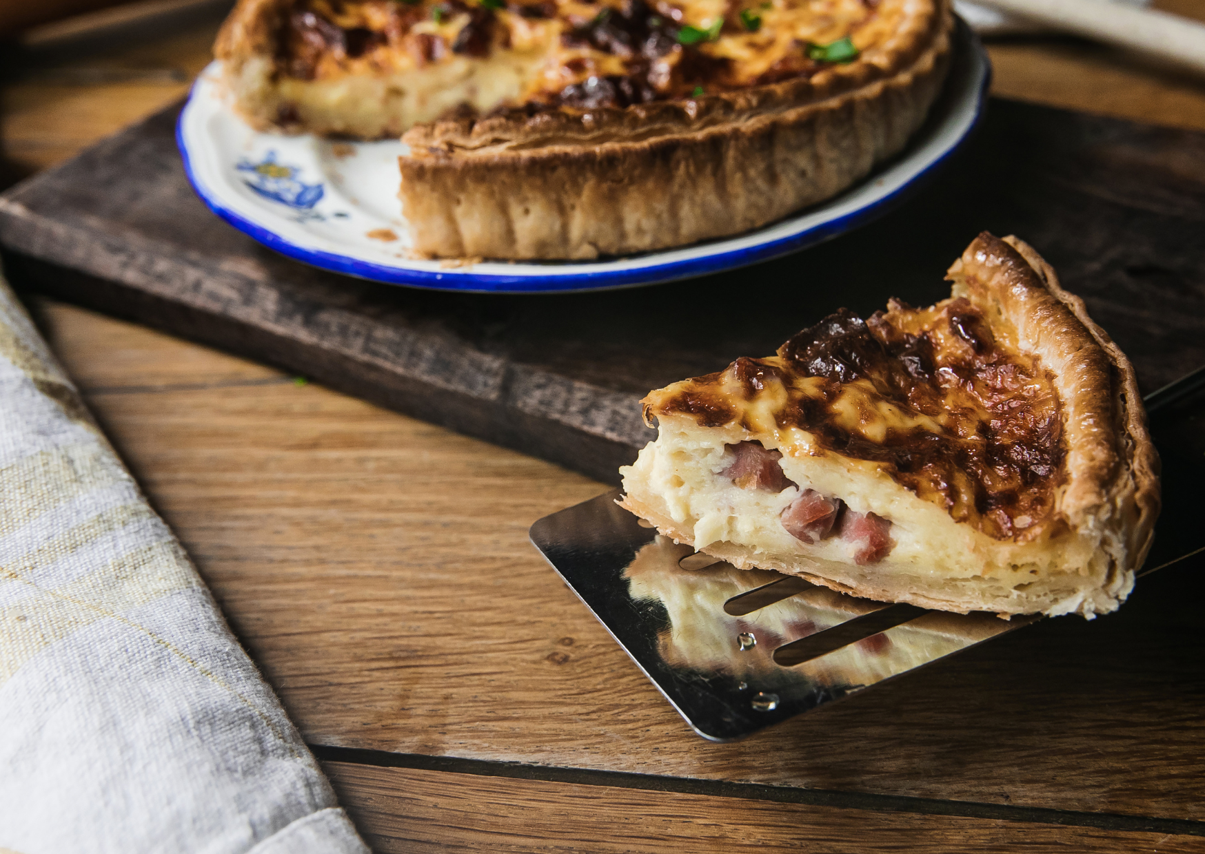 How to Make Authentic Quiche Lorraine Without Cheese 5 Quiche Lorraine 2