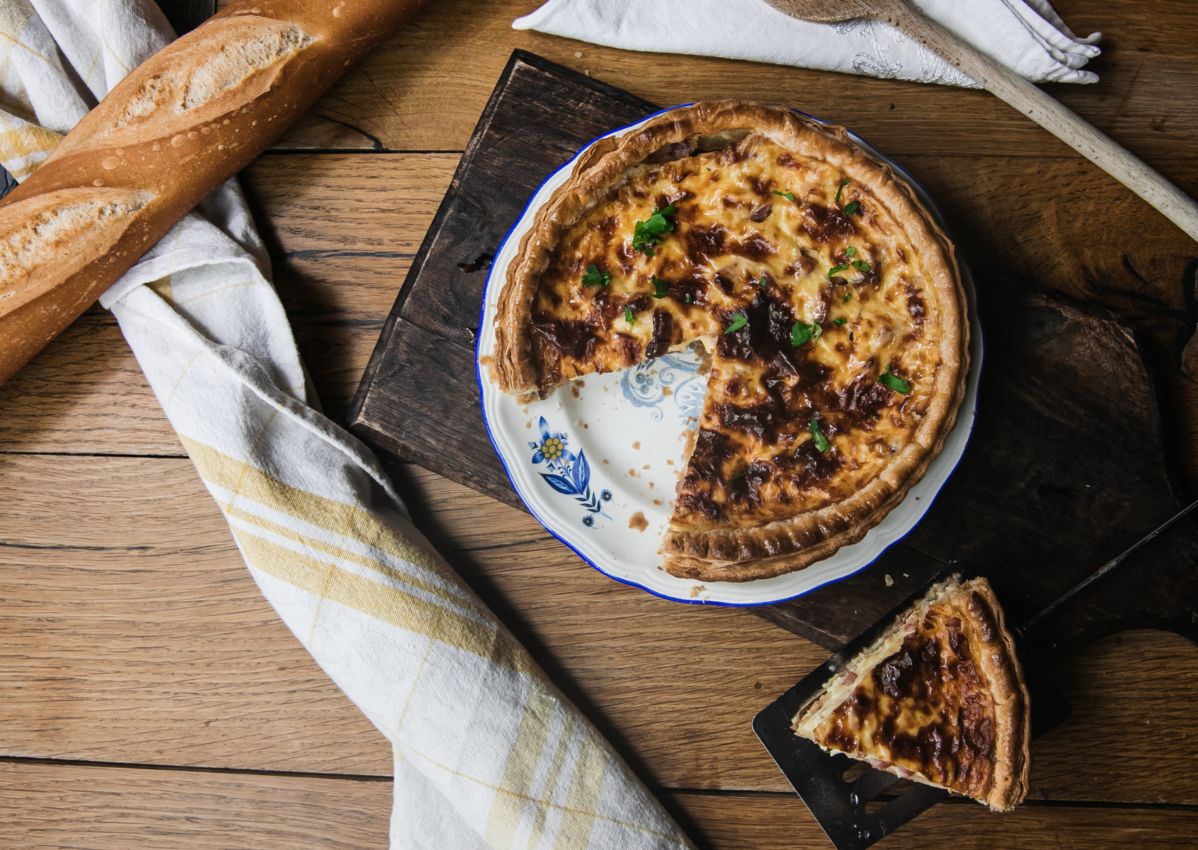 How to Make Authentic Quiche Lorraine Without Cheese 2 Quiche Lorraine 5