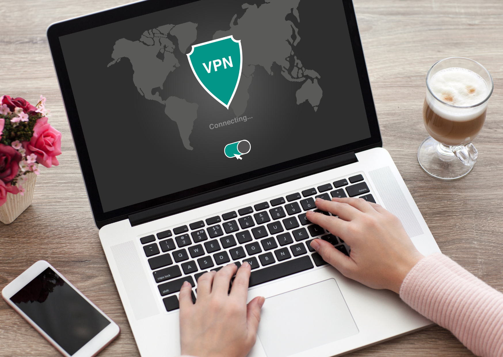 The Secret VPN Location That Unlocks Hidden European Flight Deals 1 VPN connecting to internet