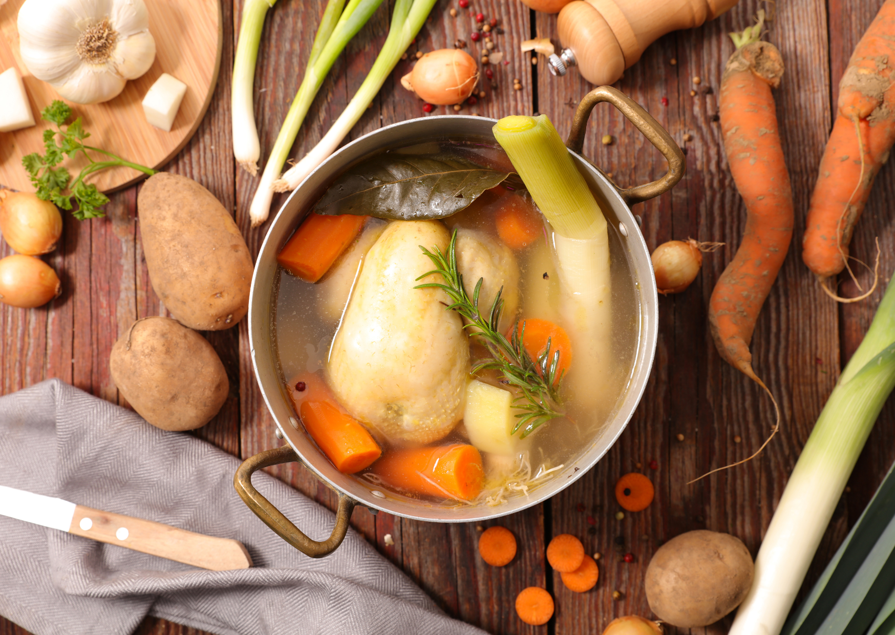 french bone broth