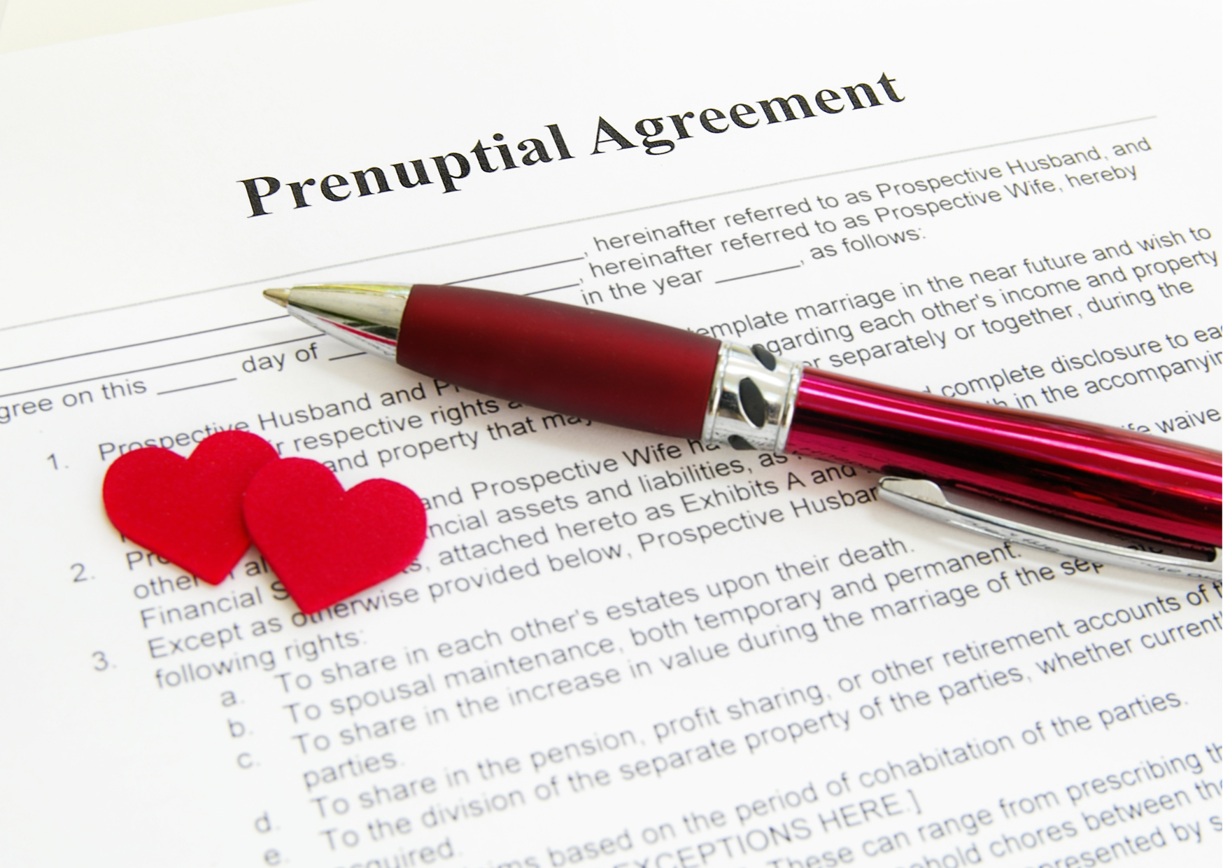 The Prenup Clause American Couples Would Fight Over but Europeans Barely Question 1 prenup 2
