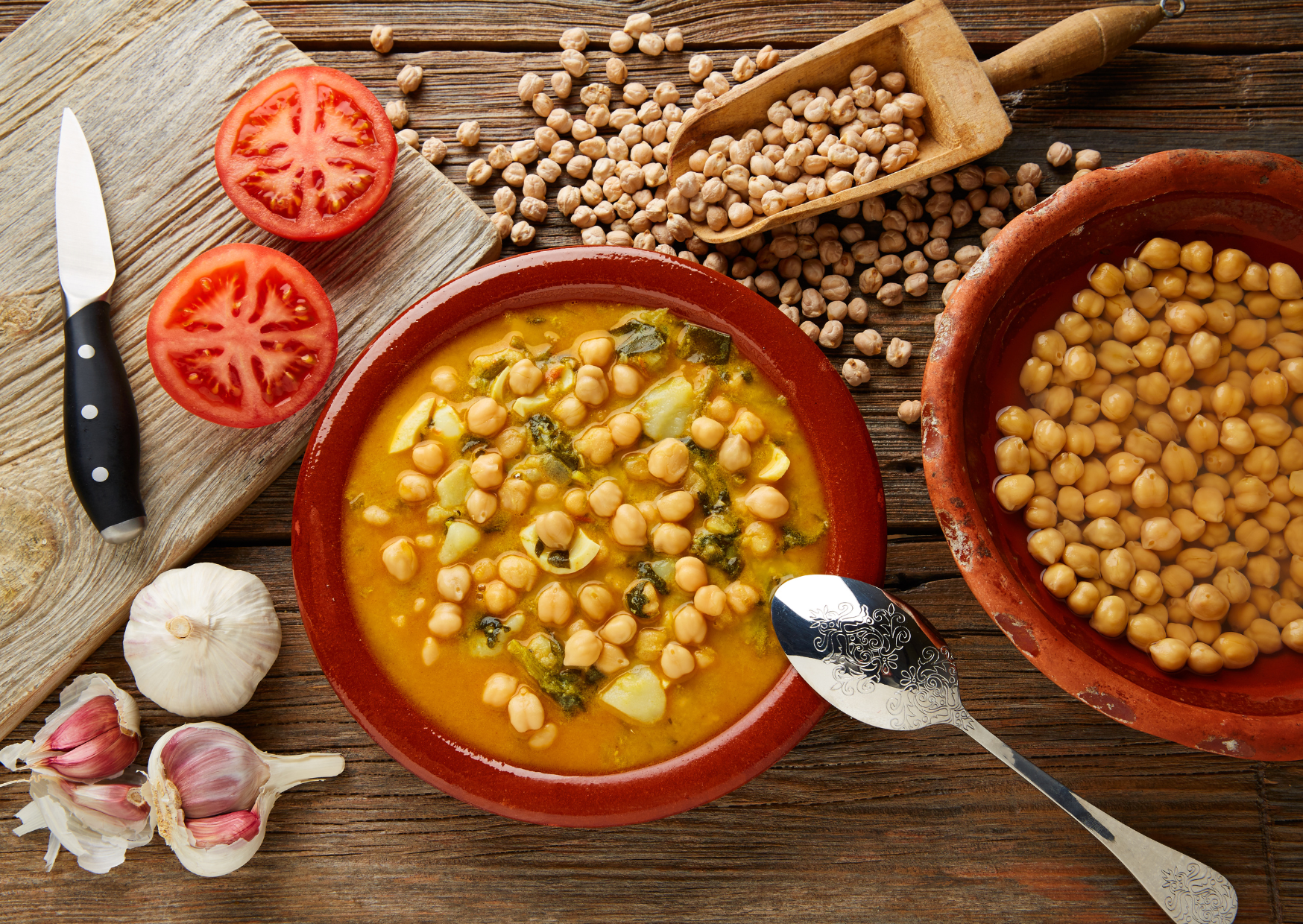 Forget Trendy Recipes: This Spanish Chickpea Stew Feeds 6 for €3 6 Spanish chickpea stew