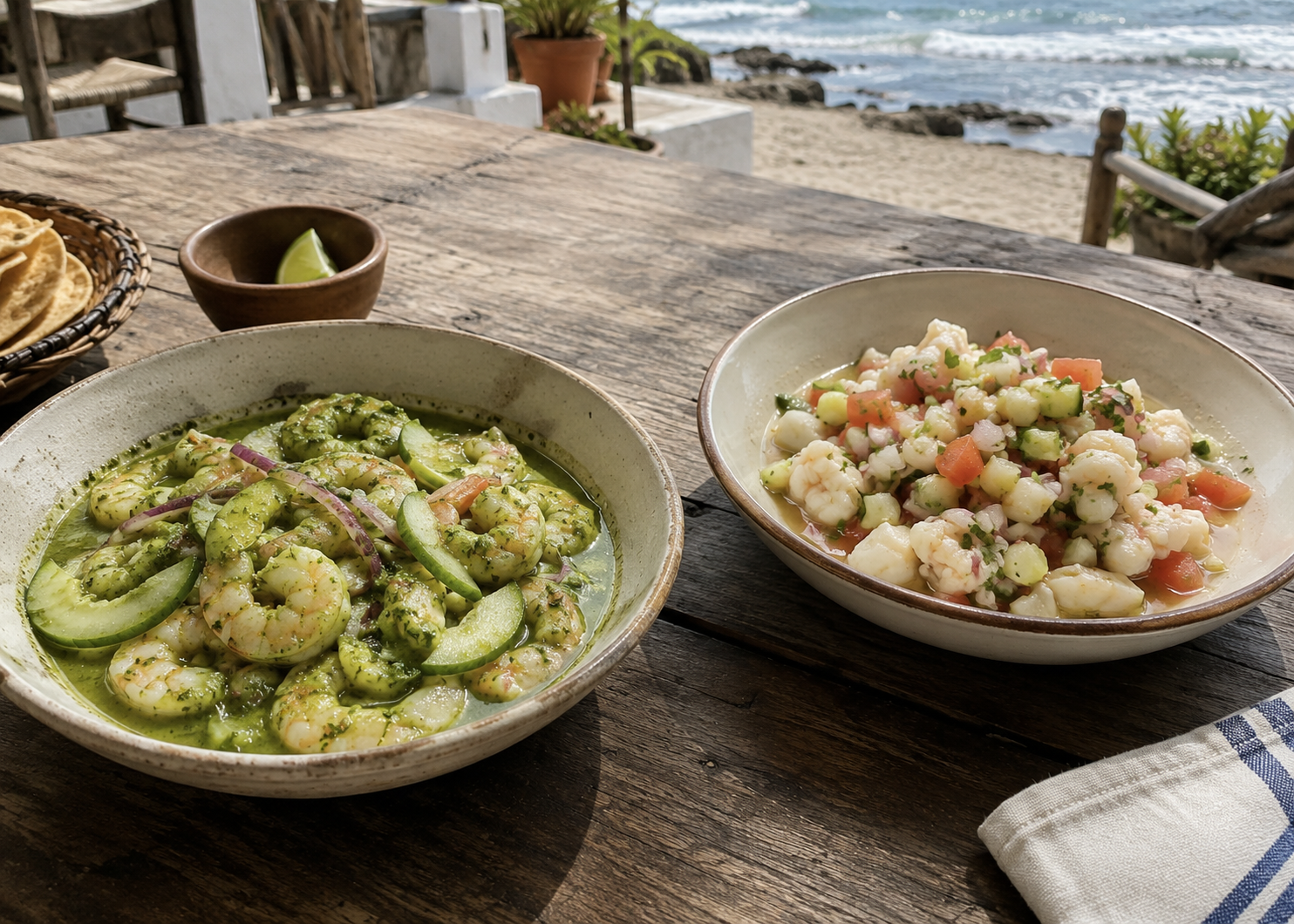 How To Make Real Mexican Aguachile: The Fierce Green Heat American Versions Soften By Half 3 Aguachile 5