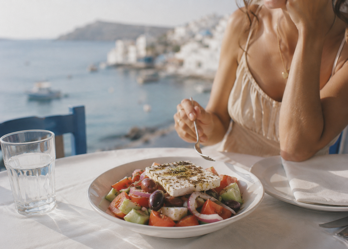 How To Make Real Greek Horiatiki: The Tomato Variety American Recipes Substitute With Roma 3 Horiatiki 5