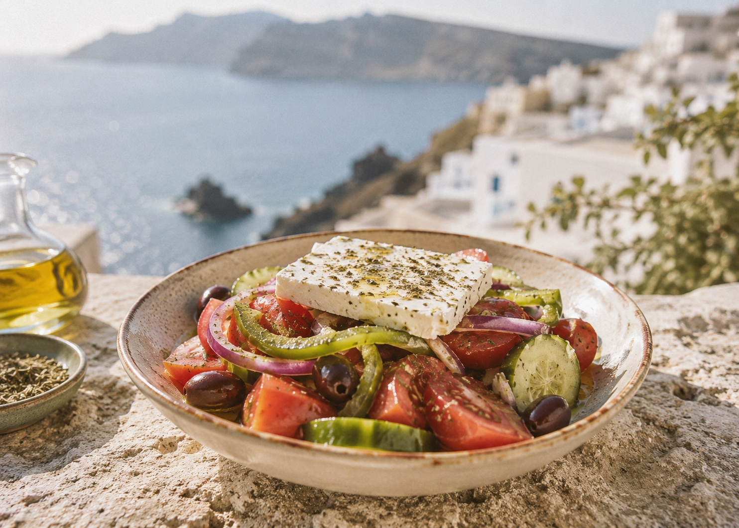 How To Make Real Greek Horiatiki: The Tomato Variety American Recipes Substitute With Roma 4 Horiatiki 6