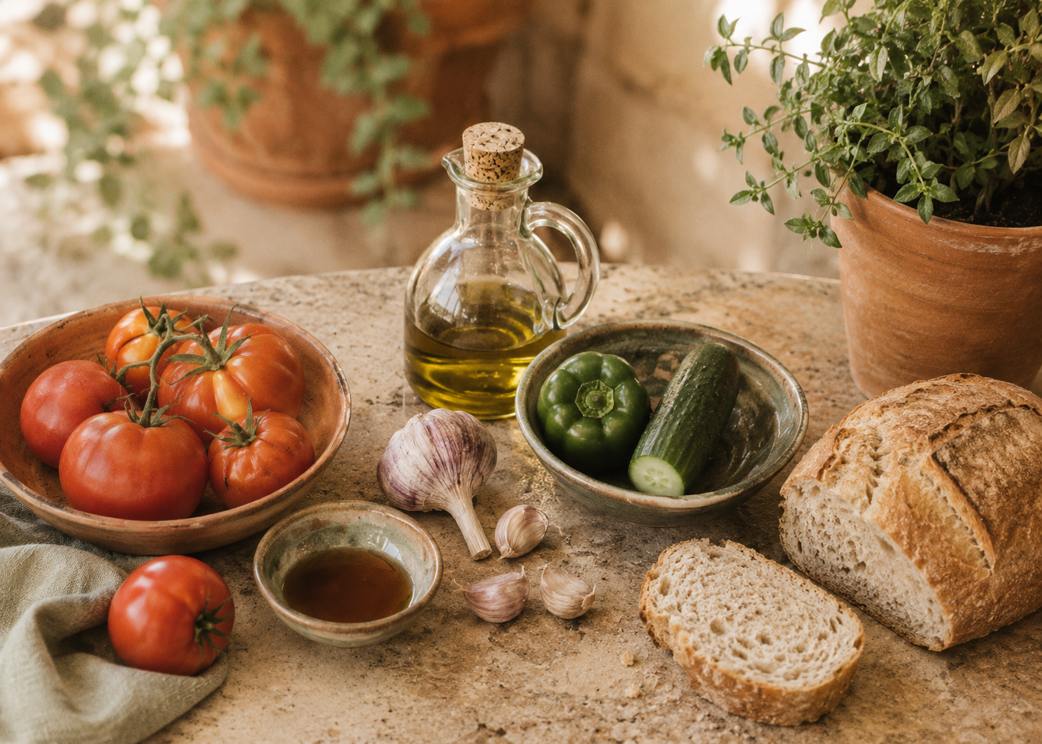 How To Make Real Spanish Gazpacho Andaluz: The Bread Step American Recipes Skip That Changes The Texture Completely 6 gazpacho 2