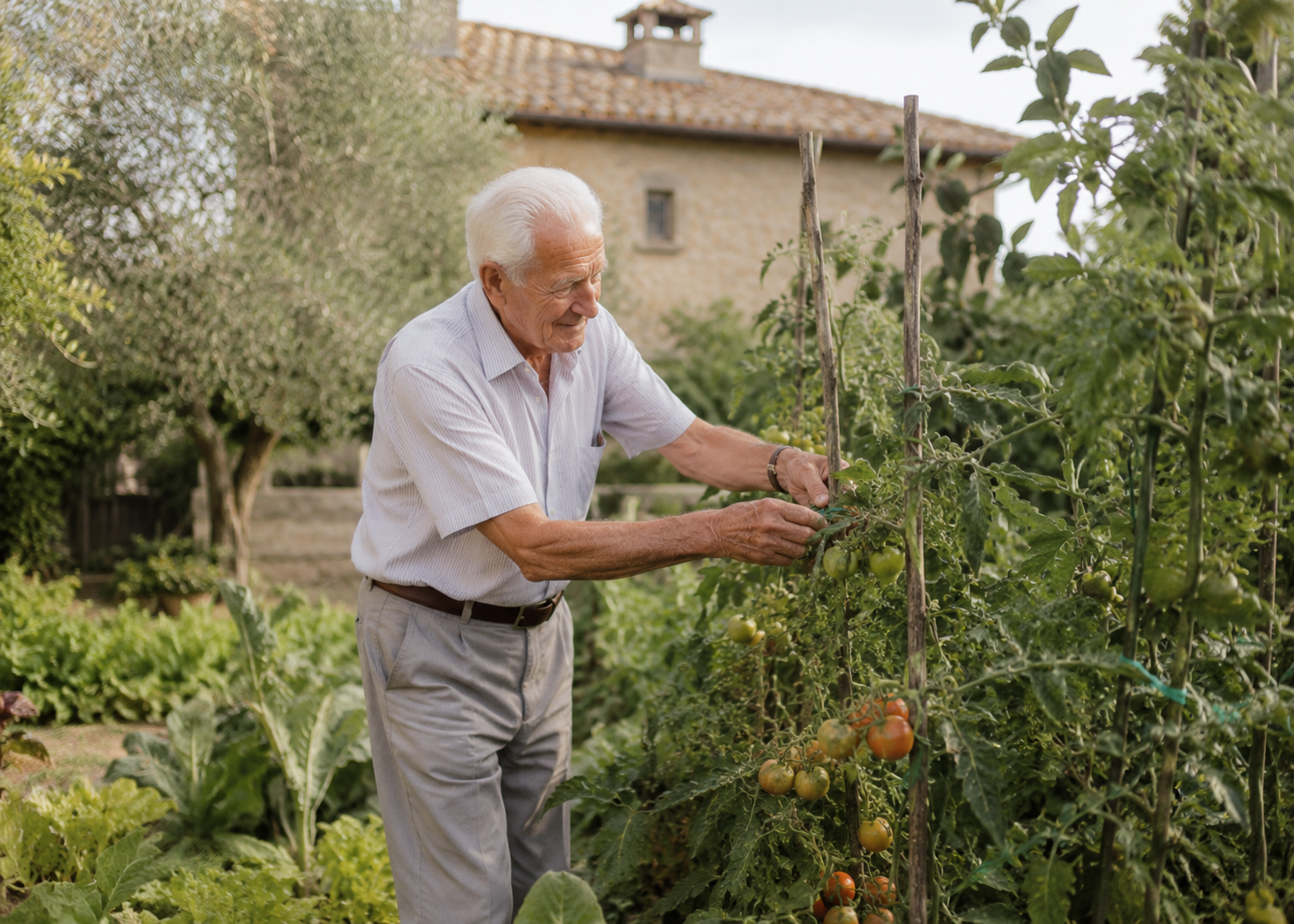 American Men Slow Down at 60: Italian Grandfathers Keep Doing These 9 Things Past 80 2 grandpa habit 2