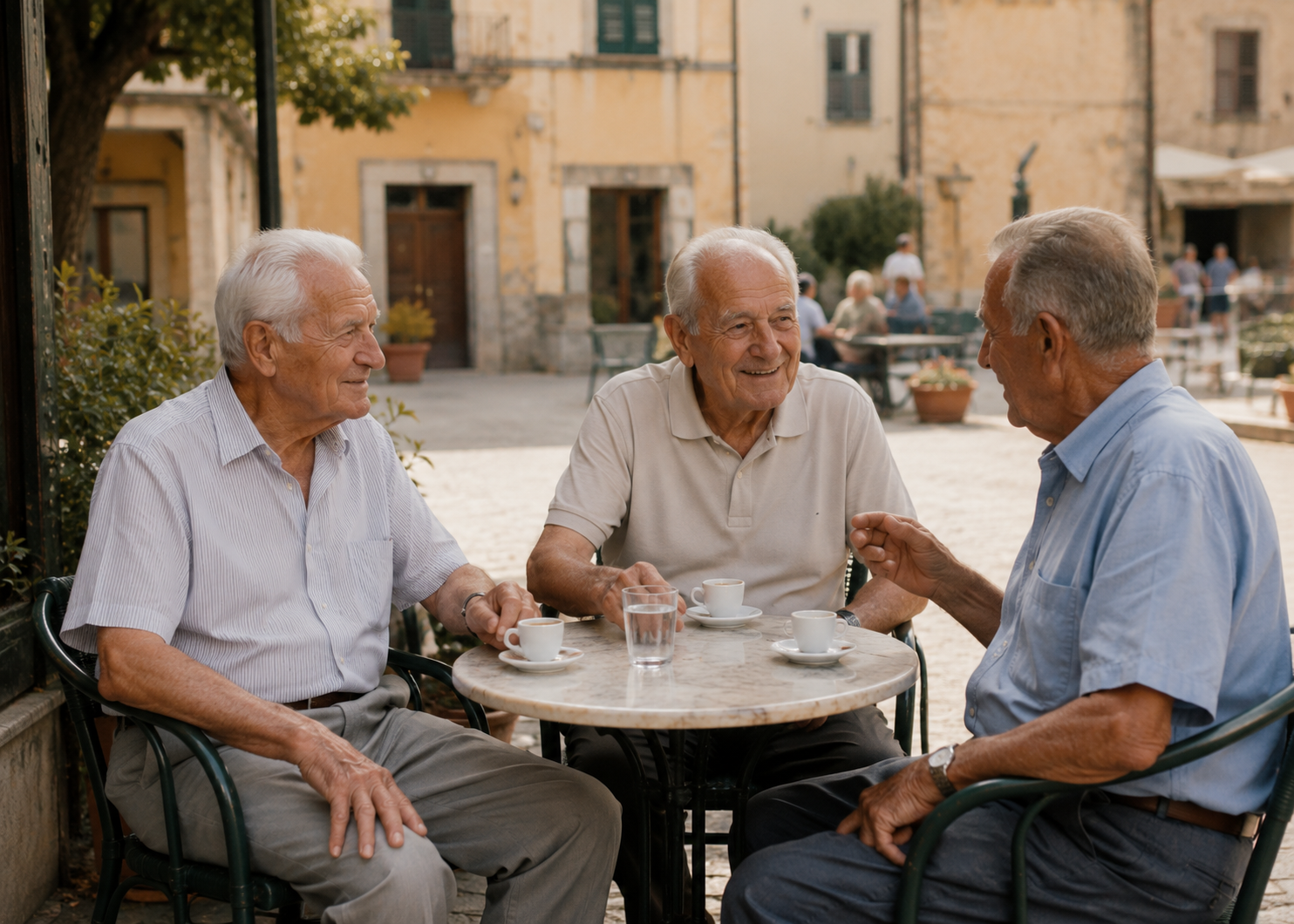 American Men Slow Down at 60: Italian Grandfathers Keep Doing These 9 Things Past 80 3 grandpa habit 3