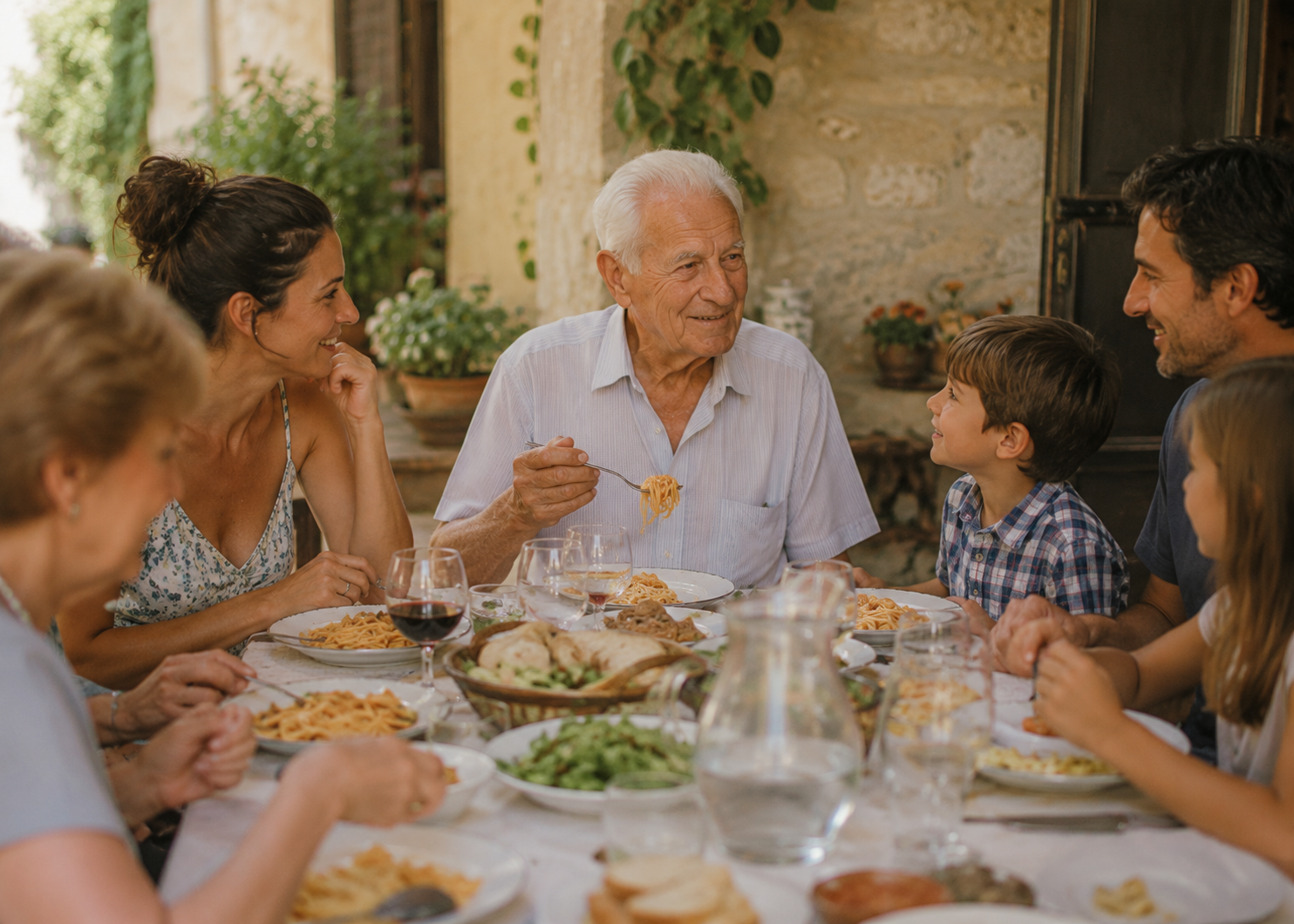 American Men Slow Down at 60: Italian Grandfathers Keep Doing These 9 Things Past 80 4 grandpa habit 4