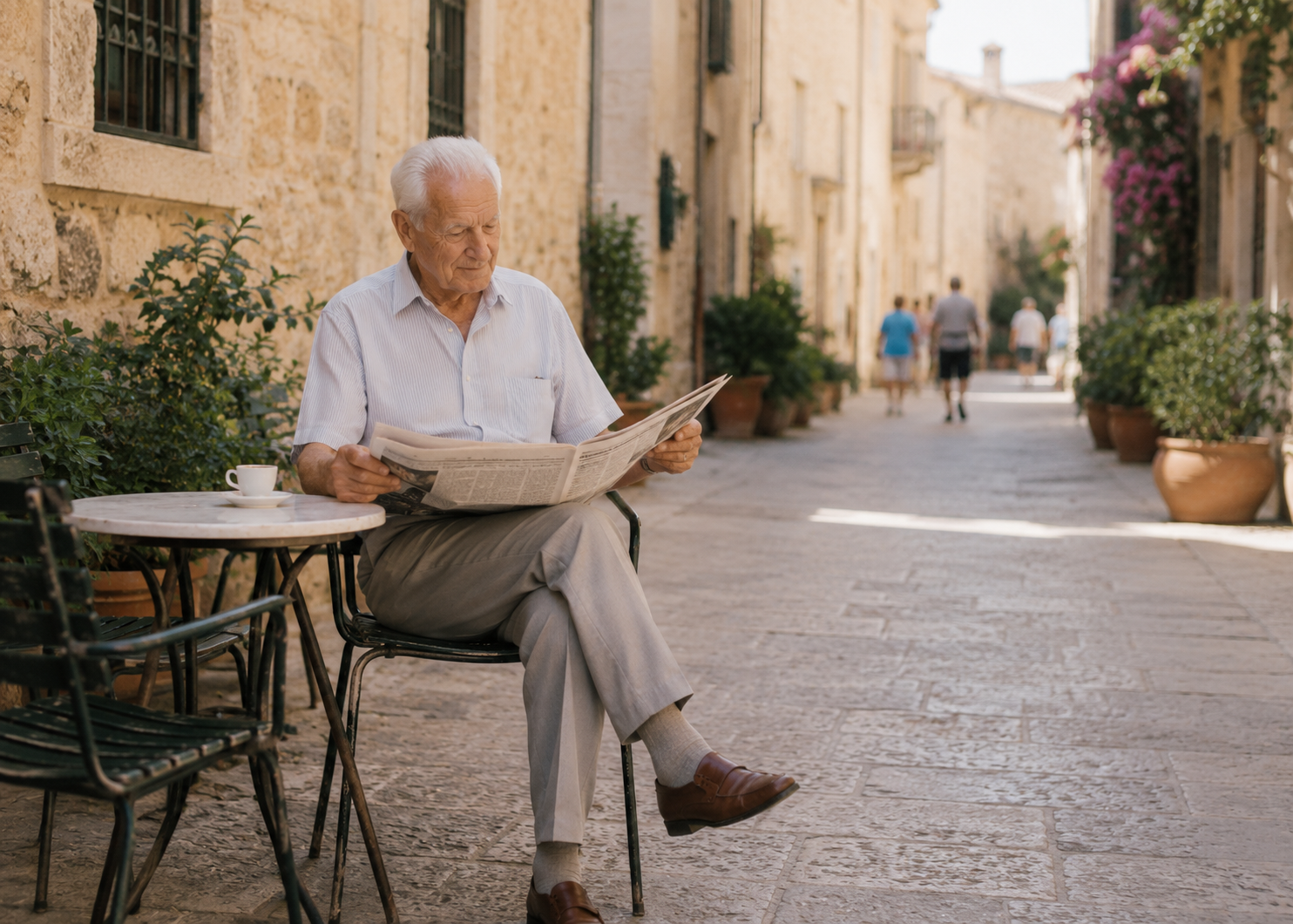 American Men Slow Down at 60: Italian Grandfathers Keep Doing These 9 Things Past 80 7 grandpa habit 7