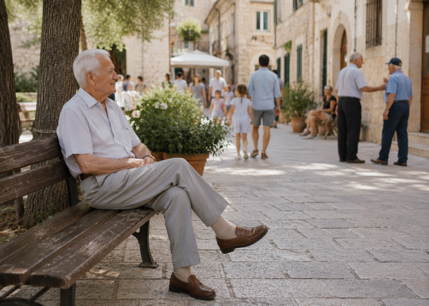 American Men Slow Down at 60: Italian Grandfathers Keep Doing These 9 Things Past 80 8 grandpa habit 8