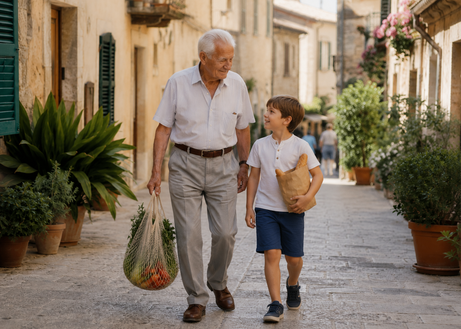 American Men Slow Down at 60: Italian Grandfathers Keep Doing These 9 Things Past 80 9 grandpa habit 9