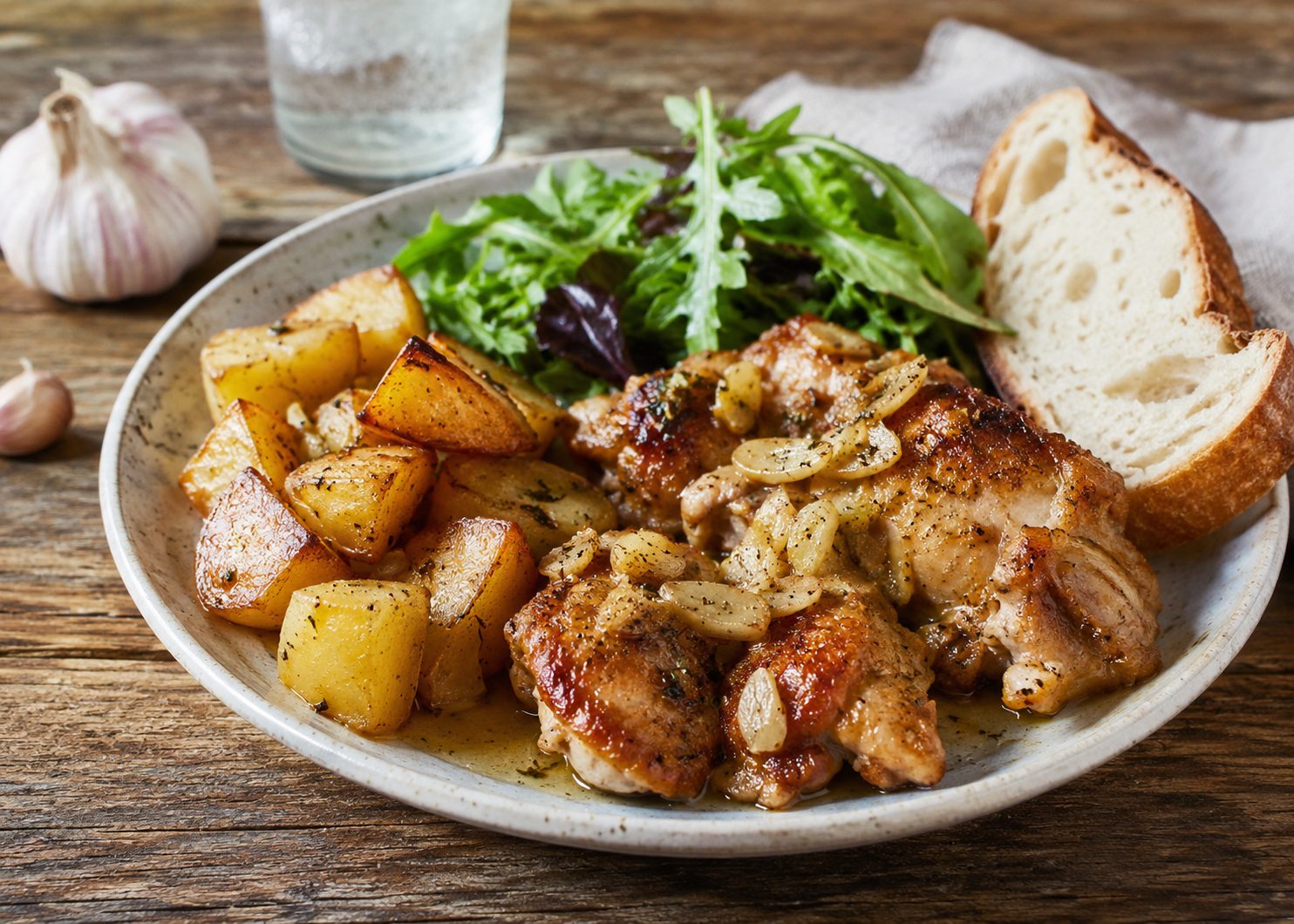 Spanish Grandmothers Don’t Measure This Garlic Chicken And That’s Why It Tastes Better: How to Make Pollo al Ajillo Spanish Garlic Chicken 2 Ajillo 5