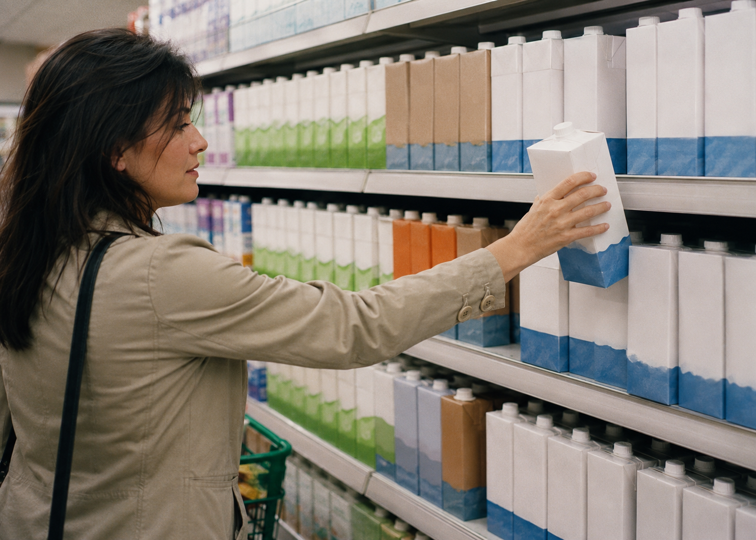 Spanish Supermarkets Sell Milk From the Shelf, Not the Fridge: Americans Refrigerate Milk Immediately And Spaniards Often Don’t Until It’s Opened 3 milk UHT 2