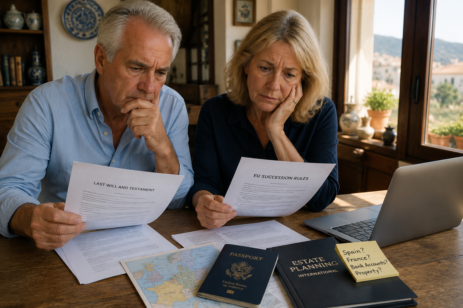 Your American Will May Not Work in Europe: The Cross-Border Estate Problem Retirees Discover Too Late 1 will 1
