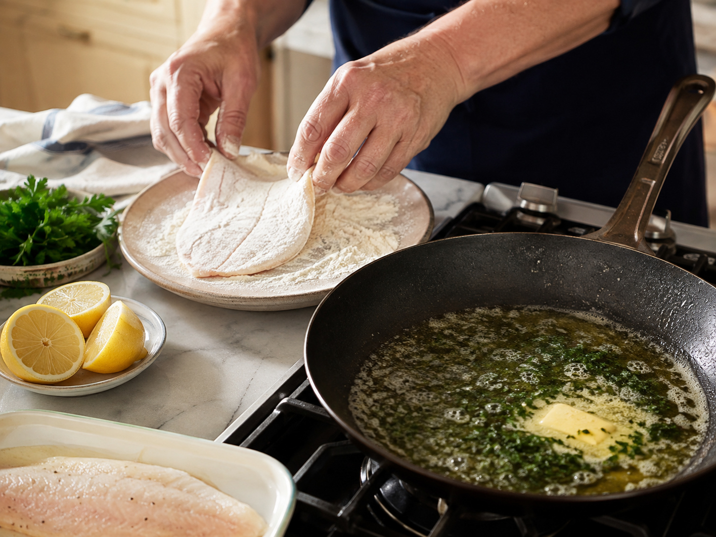 The Dish That Made Julia Child Gasp: Sole Meuniere Takes Ten Minutes and One Pan 4 Sole Meuniere 2