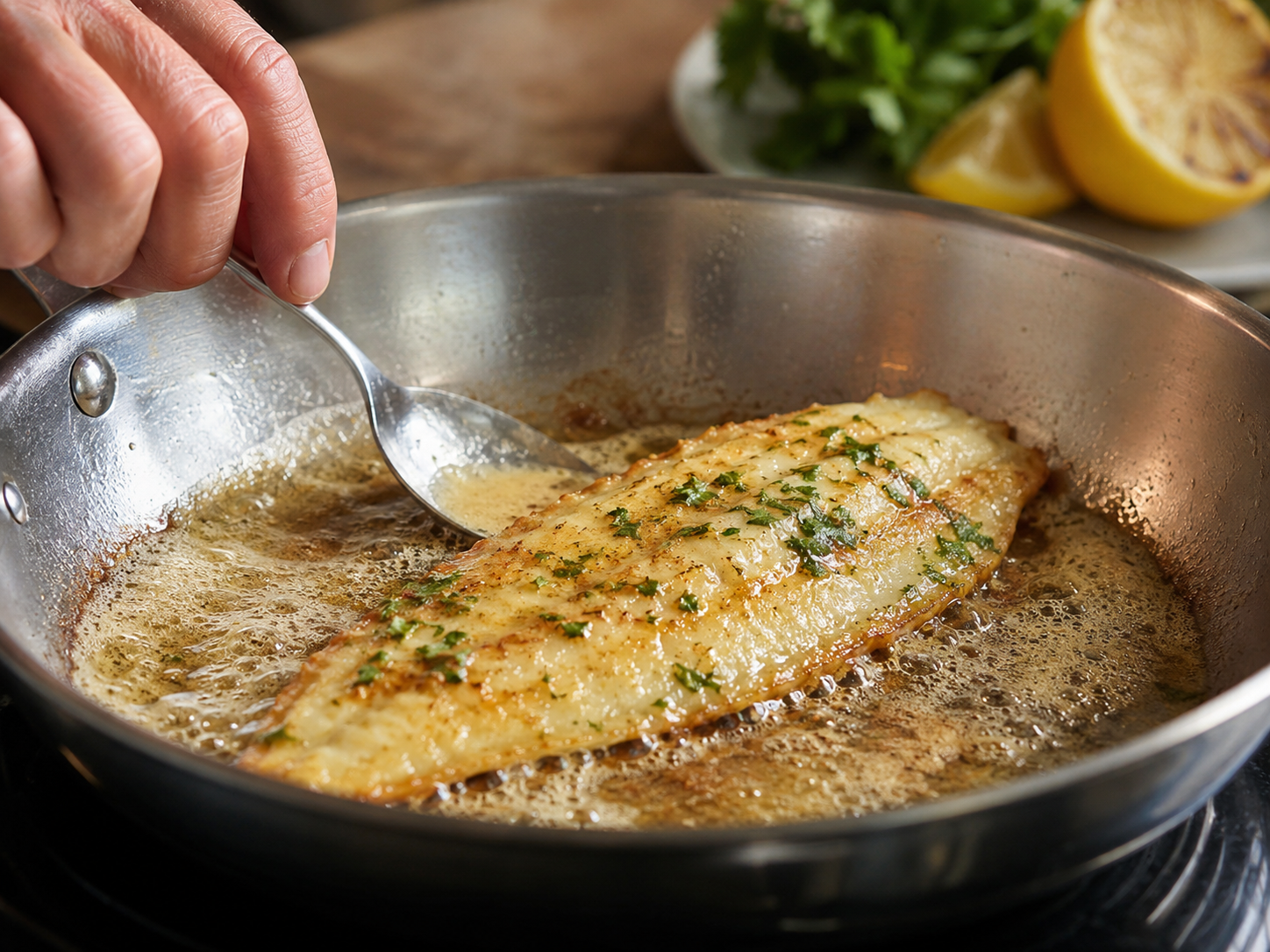 The Dish That Made Julia Child Gasp: Sole Meuniere Takes Ten Minutes and One Pan 2 Sole Meuniere 3