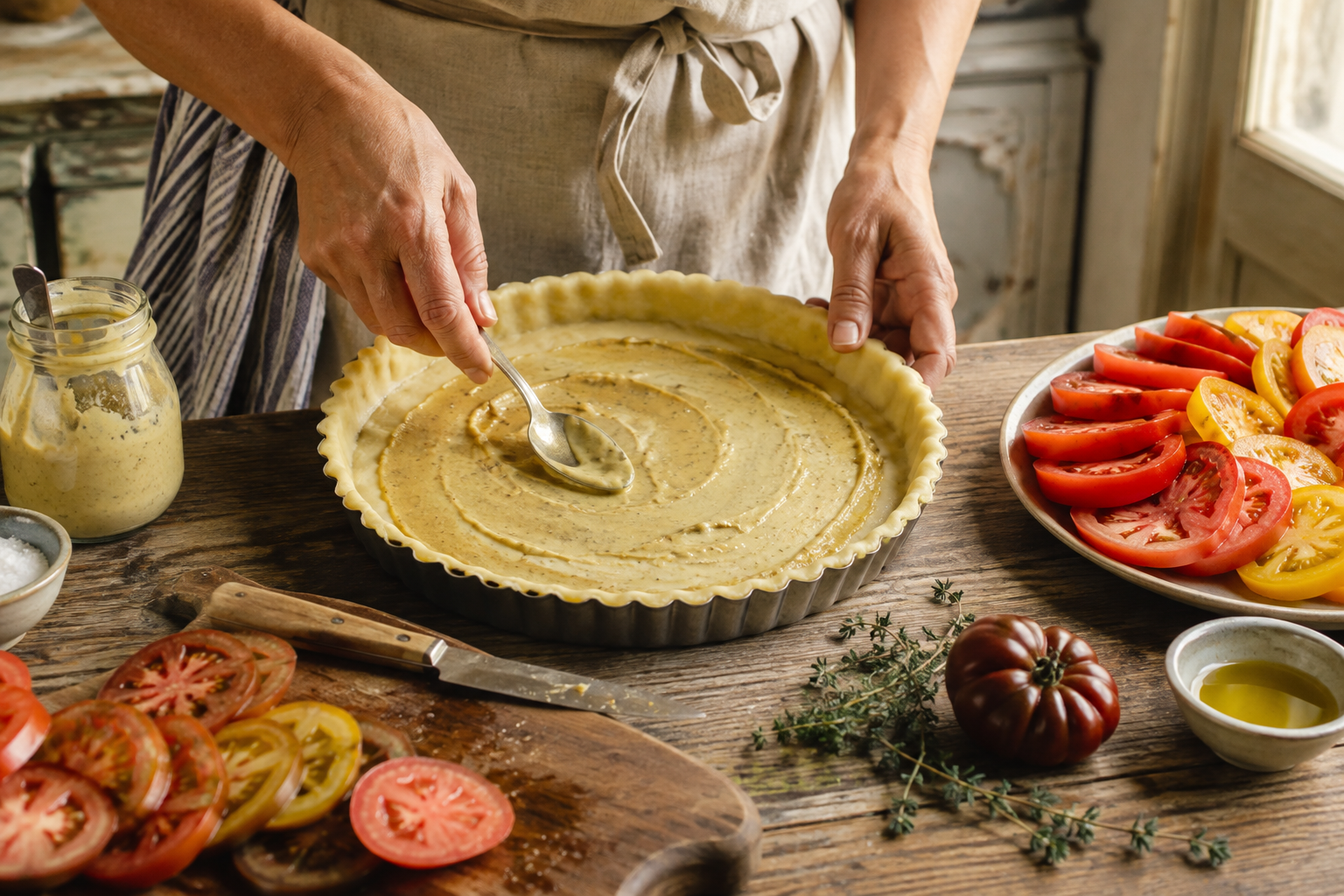 The French Tomato Tart That Looks Fancy but Takes Just 15 Minutes of Work: How to Make a Traditional French Tomato Tart 4 french tomato tart