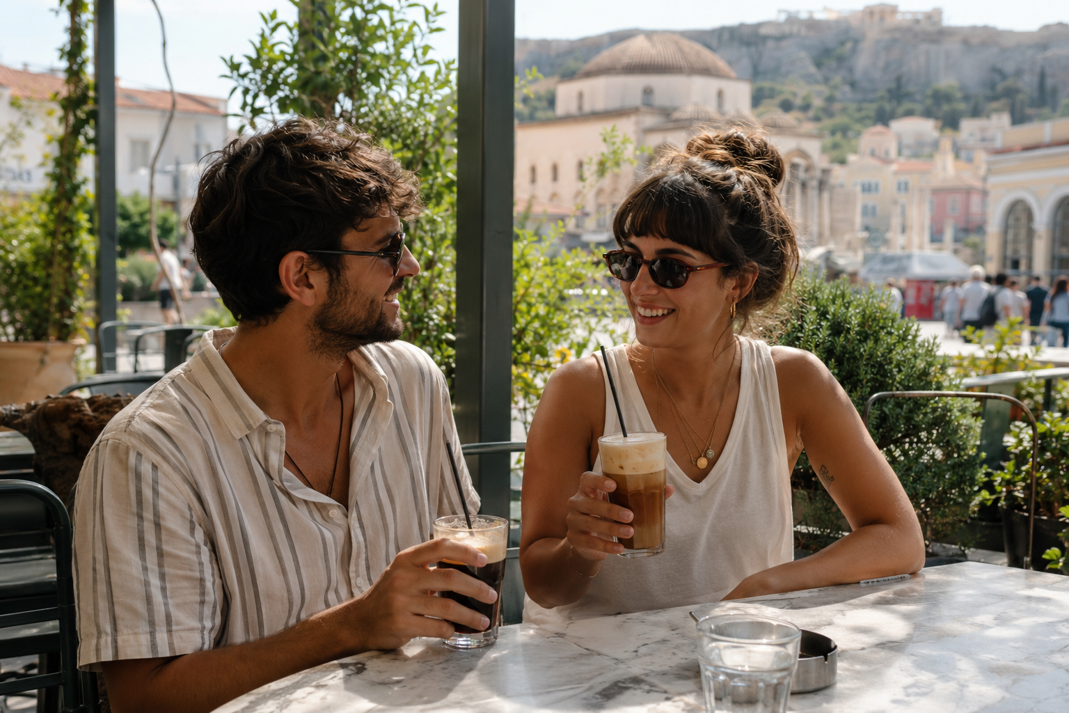 Greece Runs on Cold Coffee All Summer: The Frappé and the Freddo, Explained 6 greek coffee 1
