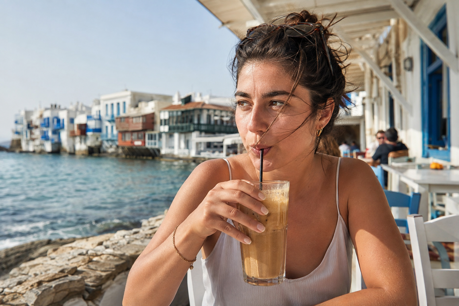 Greece Runs on Cold Coffee All Summer: The Frappé and the Freddo, Explained 1 greek coffee 4