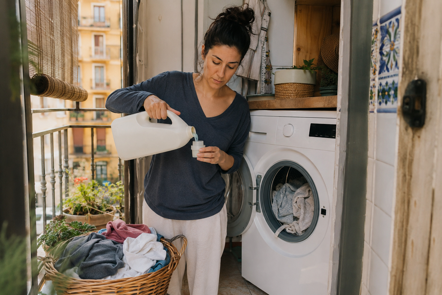 I Did Laundry Like a Spanish Household for a Month: Cold Water, Line Dry, Half the Detergent 5 laundry 6