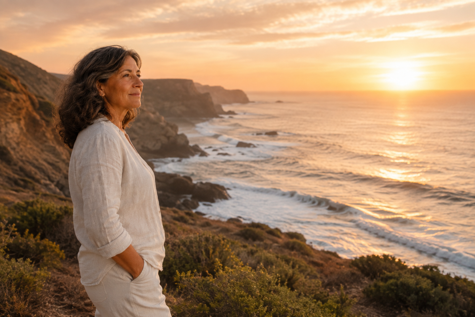 She Retired Alone to Portugal's Coast at 61 With $95,000: The Solo Ledger, Honestly 1 portugal coast 1