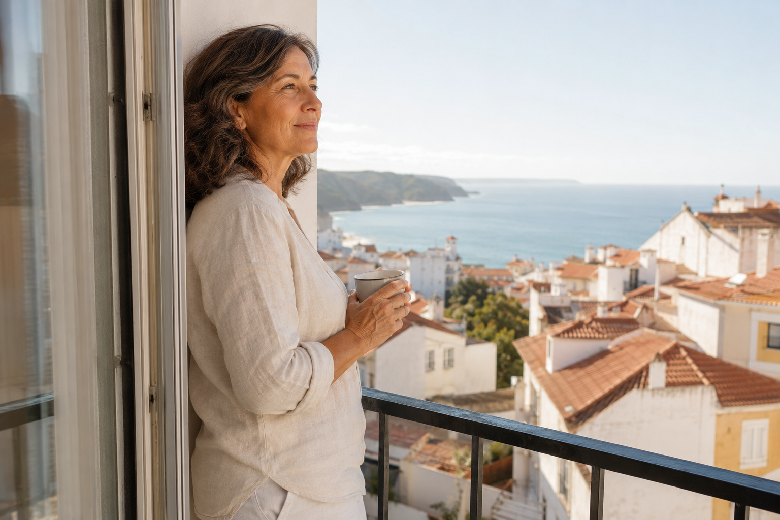 She Retired Alone to Portugal's Coast at 61 With $95,000: The Solo Ledger, Honestly 6 portugal coast 6