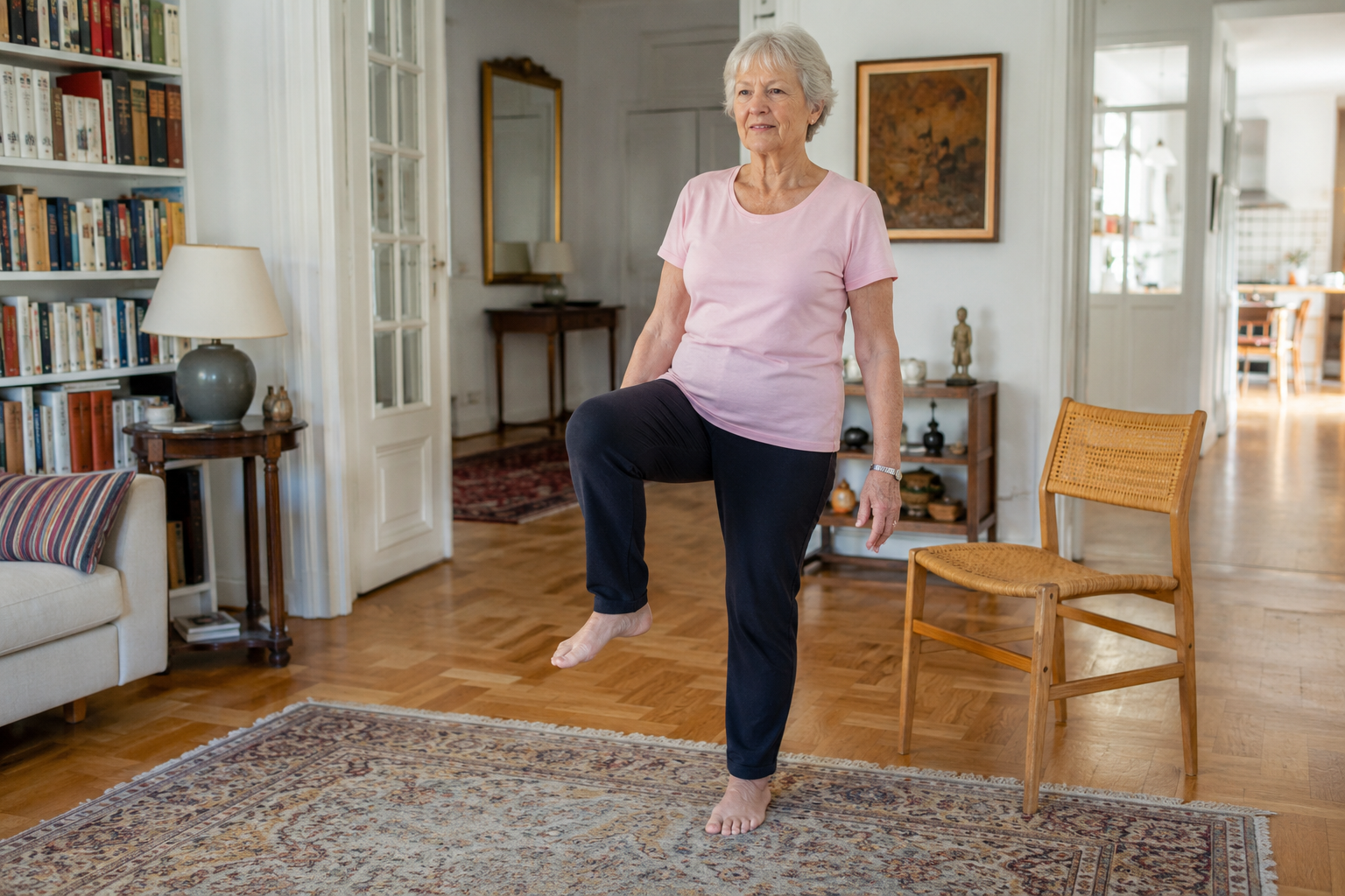 Can You Stand on One Leg for Ten Seconds: The Simple Test a Major Study Tied to Survival 1 stand 1