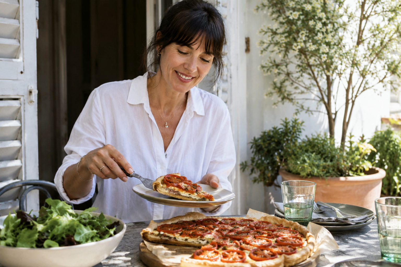 The French Tomato Tart That Looks Fancy but Takes Just 15 Minutes of Work: How to Make a Traditional French Tomato Tart 5 tomato tart 1