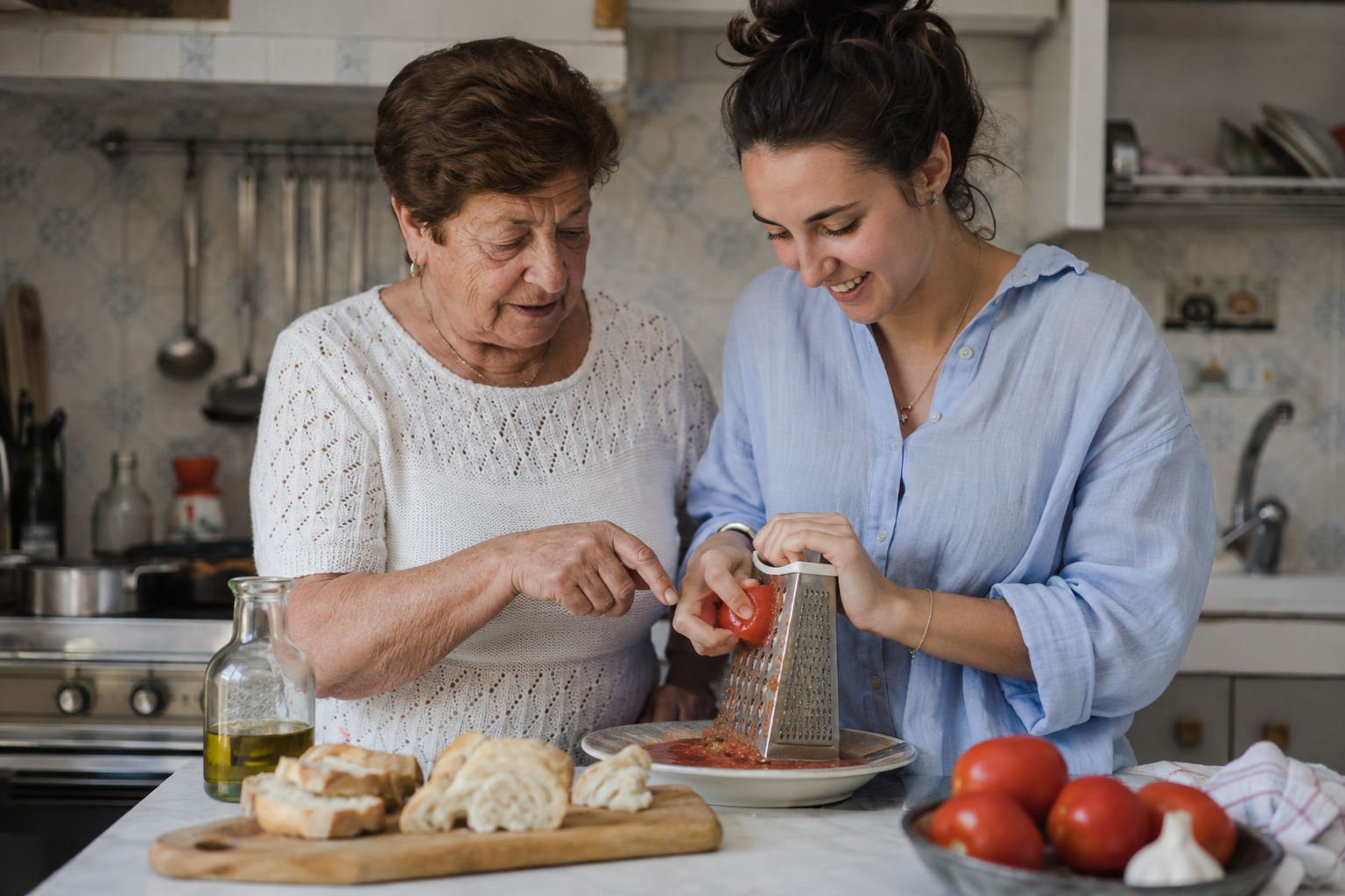 American Recipes Make Tomato Sauce Complicated And Spaniards Do This Instead: The Sauce Shortcut American Recipes Skip 2 tomatoes 3