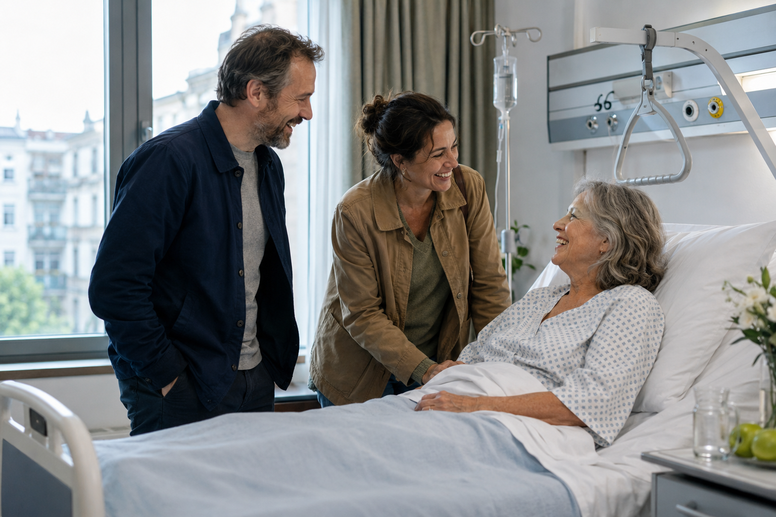 The Rules of Visiting Someone in a Spanish Hospital: Everyone Comes, and That's the Point 1 visiting 4
