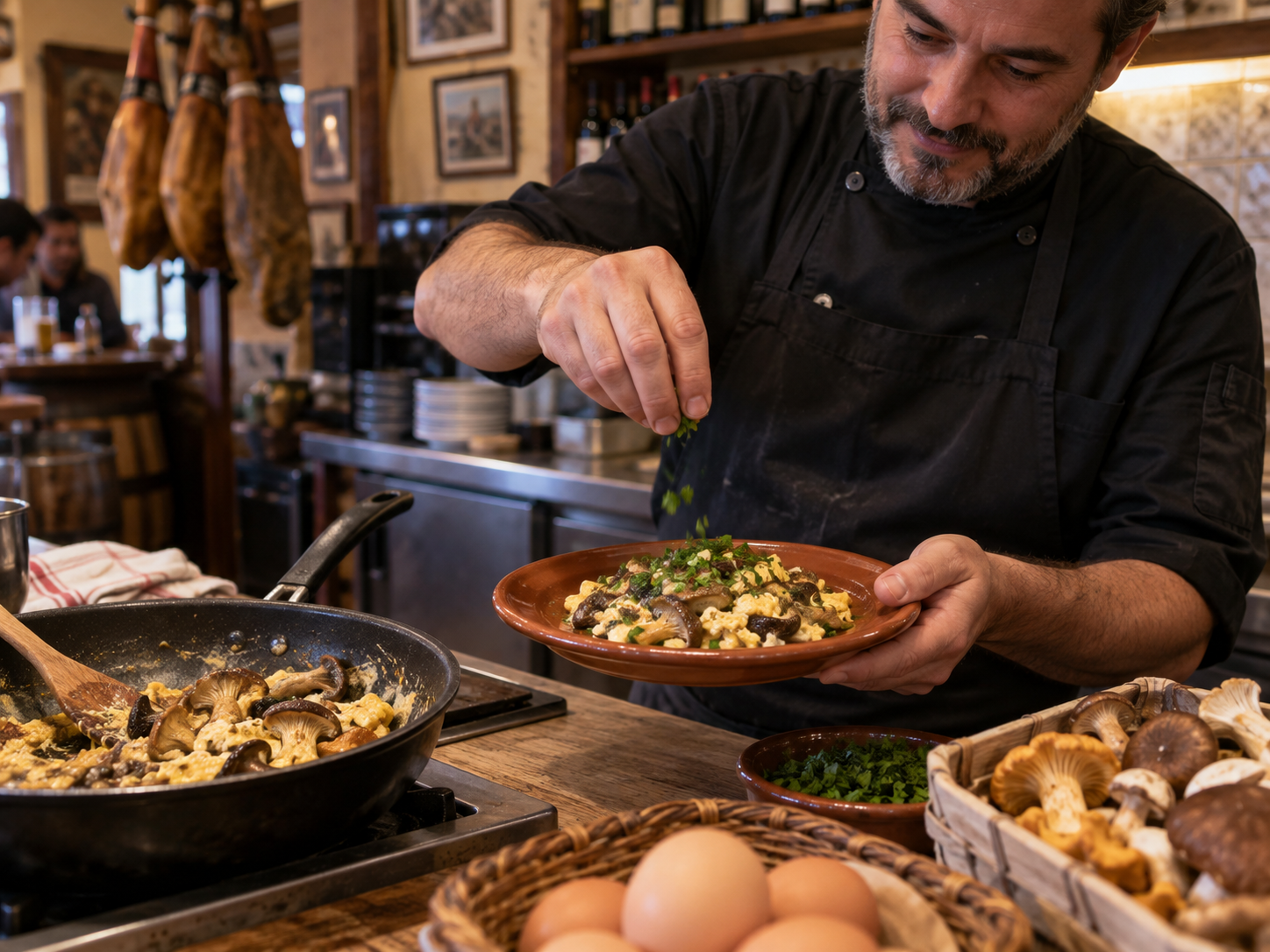 Revuelto de Setas: The Wild-Mushroom Scramble Spanish Bars Serve the Moment Fall Arrives 3 Revuelto 3