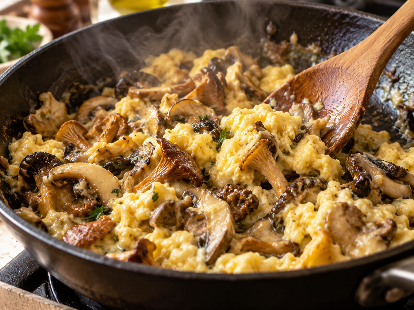 Revuelto de Setas: The Wild-Mushroom Scramble Spanish Bars Serve the Moment Fall Arrives 2 Revuelto 4