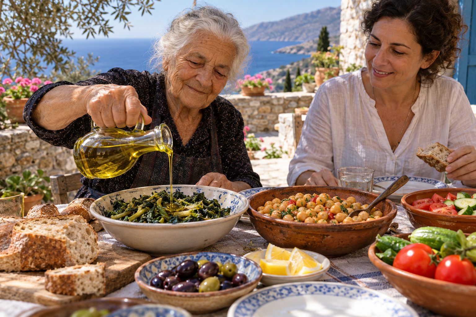 9 Daily Habits of Greek Grandmothers Past 85 That Researchers Keep Flying to Ikaria to Study 6 greek grandmothers 2