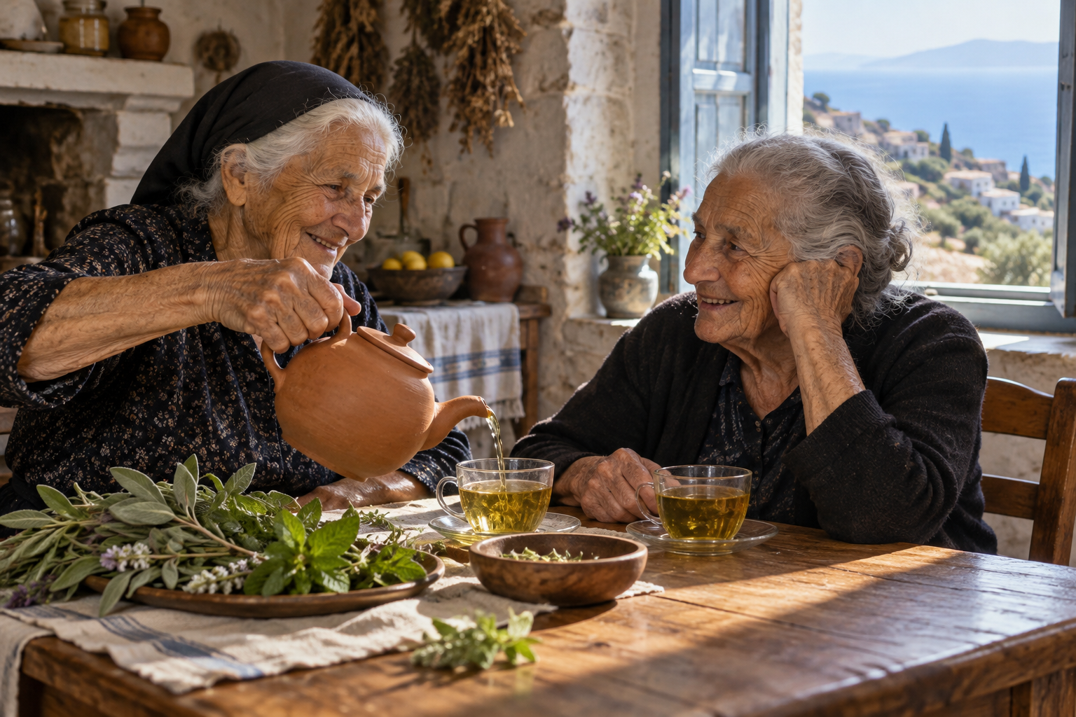 9 Daily Habits of Greek Grandmothers Past 85 That Researchers Keep Flying to Ikaria to Study 2 greek grandmothers 3
