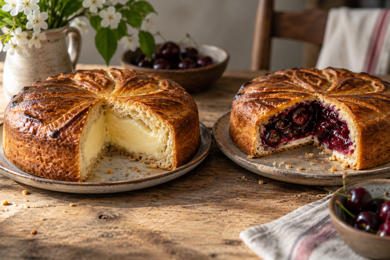 Forget Cheesecake: Pastel Vasco Is the Basque Cake With a Filling Rivalry. Cherry or Cream, Pick Your Side 2 pastel vasco 4