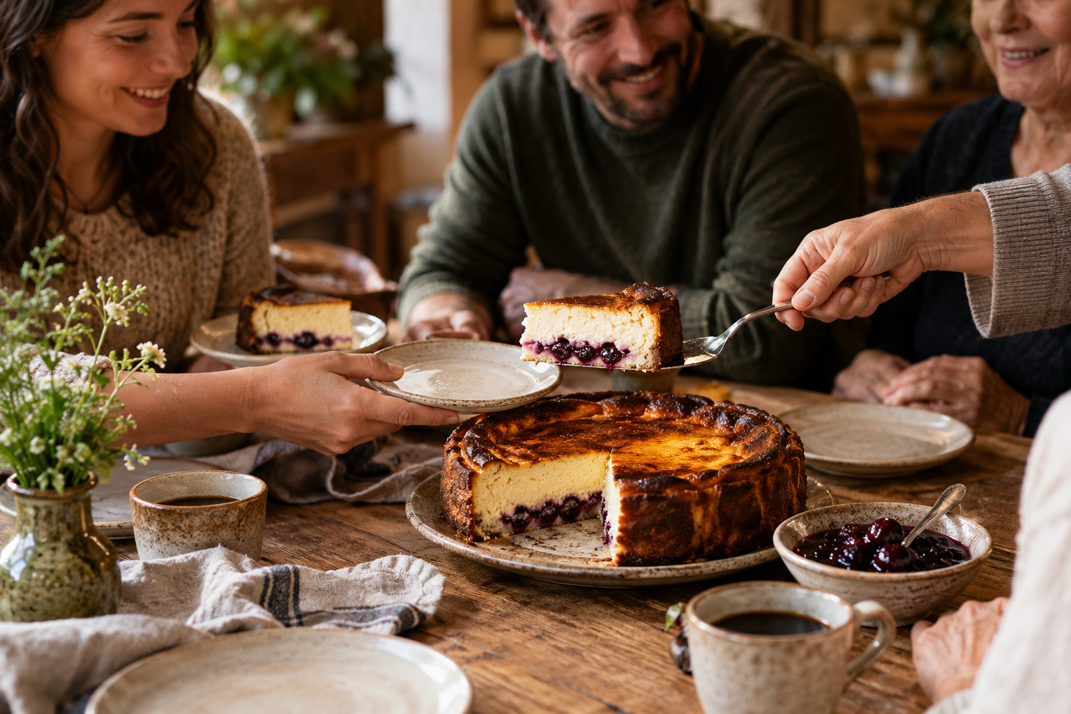 Forget Cheesecake: Pastel Vasco Is the Basque Cake With a Filling Rivalry. Cherry or Cream, Pick Your Side 6 pastel vasco 6