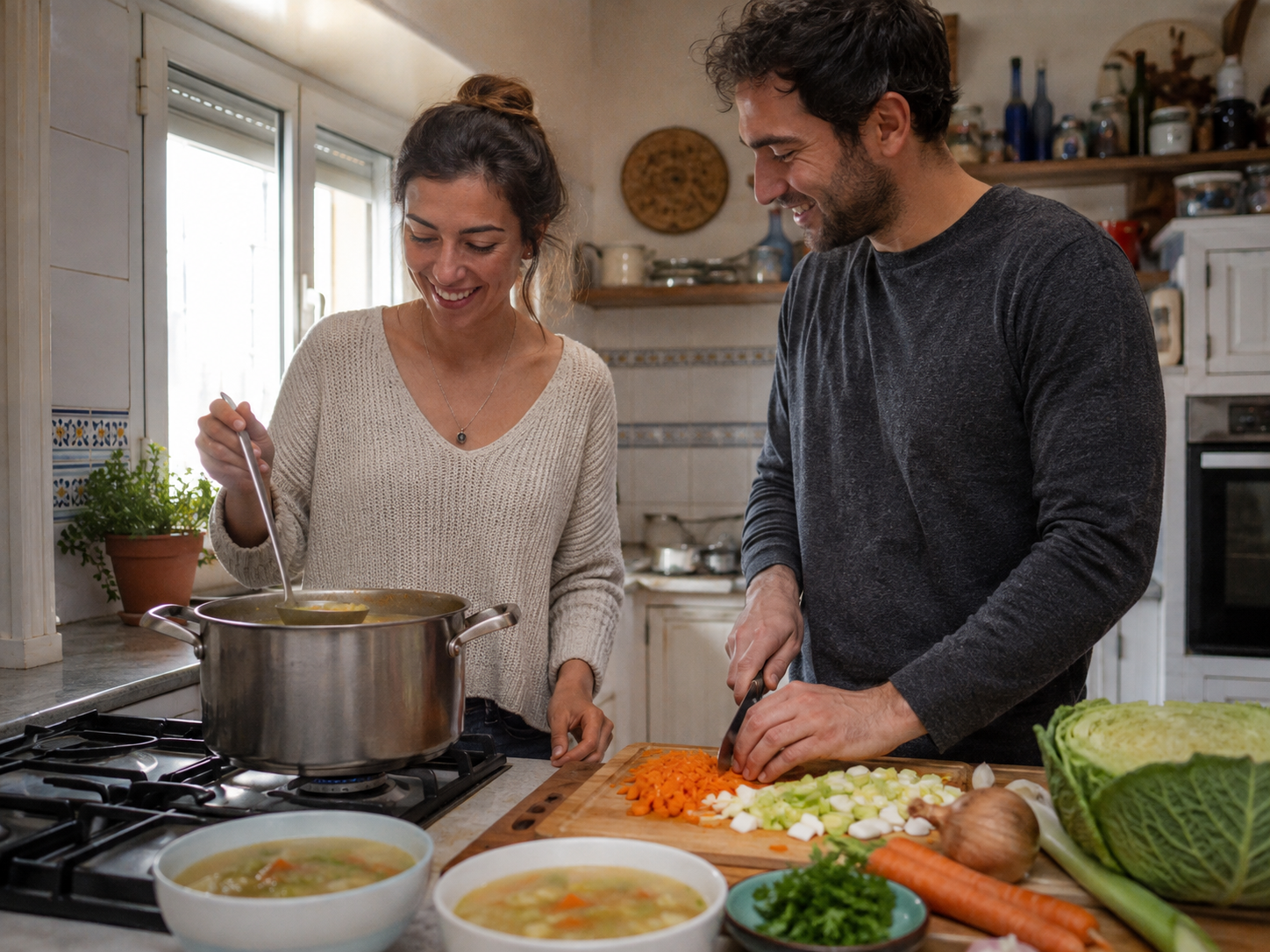 I Ate Soup First at Every Dinner for 30 Days Like Spanish Grandmothers: The Fullness Trick That Showed Up on the Scale 4 soup 4