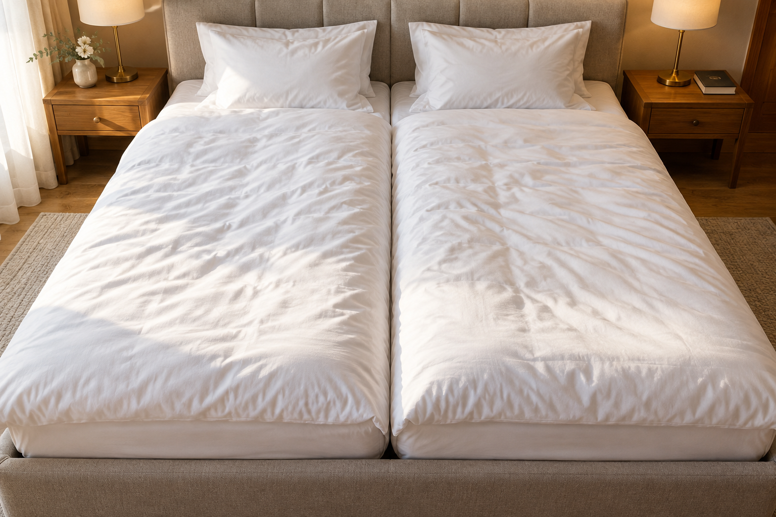 Why European Hotel Doubles Are Two Twin Beds Pushed Together: The Great Mattress-Gap Mystery 6 twin 2