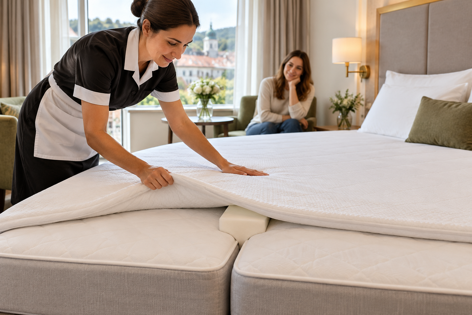 Why European Hotel Doubles Are Two Twin Beds Pushed Together: The Great Mattress-Gap Mystery 2 twin 6