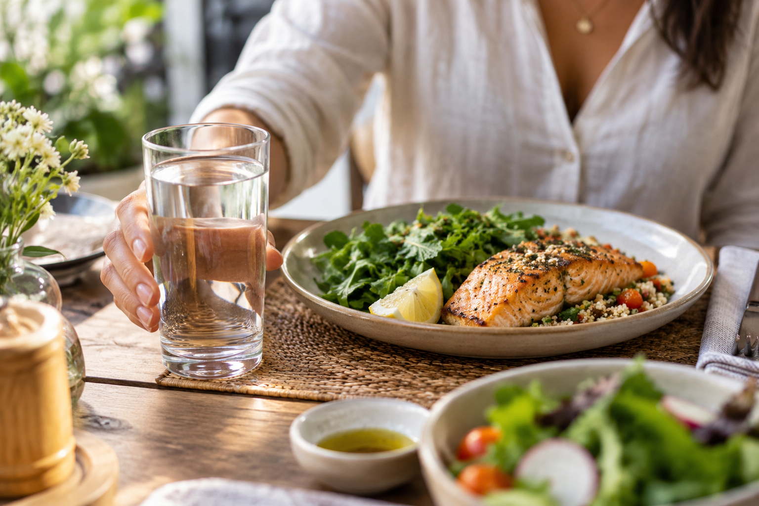 I Drank a Full Glass of Water Before Every Meal for 30 Days: The Oldest Diet Trick, Honestly Tested 5 water 5