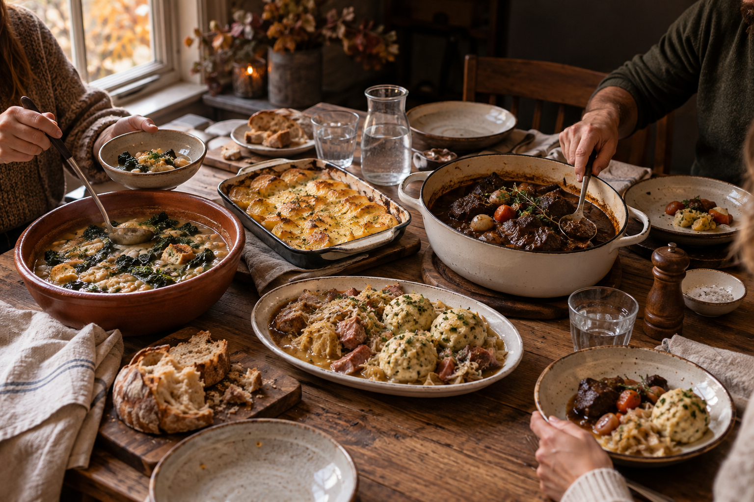 What Fall Tastes Like Across Europe. Four Tables: Mediterranean, Alpine, Atlantic, and the North 1 fall food 1