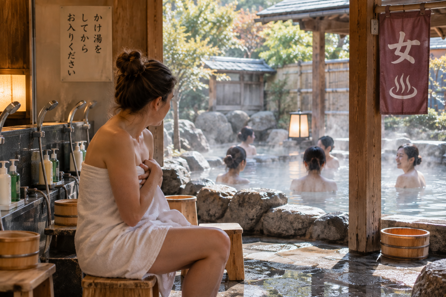 Japanese Hot Springs Have One Rule Americans Cannot Get Past: Locals Say the Nudity Is the Point 1 japanese hotspring 1