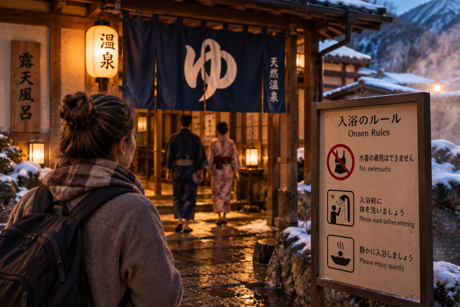 Japanese Hot Springs Have One Rule Americans Cannot Get Past: Locals Say the Nudity Is the Point 3 japanese hotspring 3